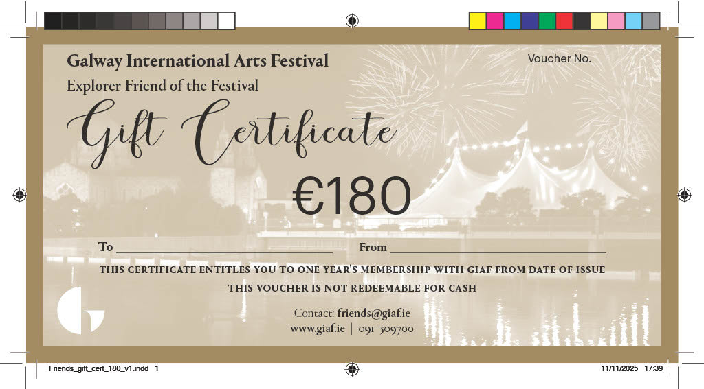 €180 Friends Gift Certificates