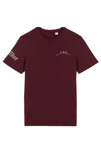 2025 Organic Dark Cherry Big Top Tee (Unisex)