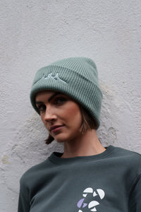 2025 Organic Beanie Dusty Green