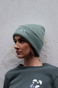 2025 Organic Beanie Dusty Green