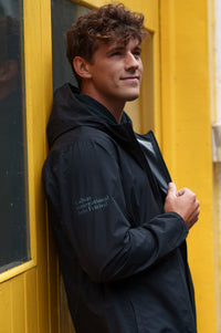 2025 Eco-friendly Unisex Waterproof Jacket (Black)