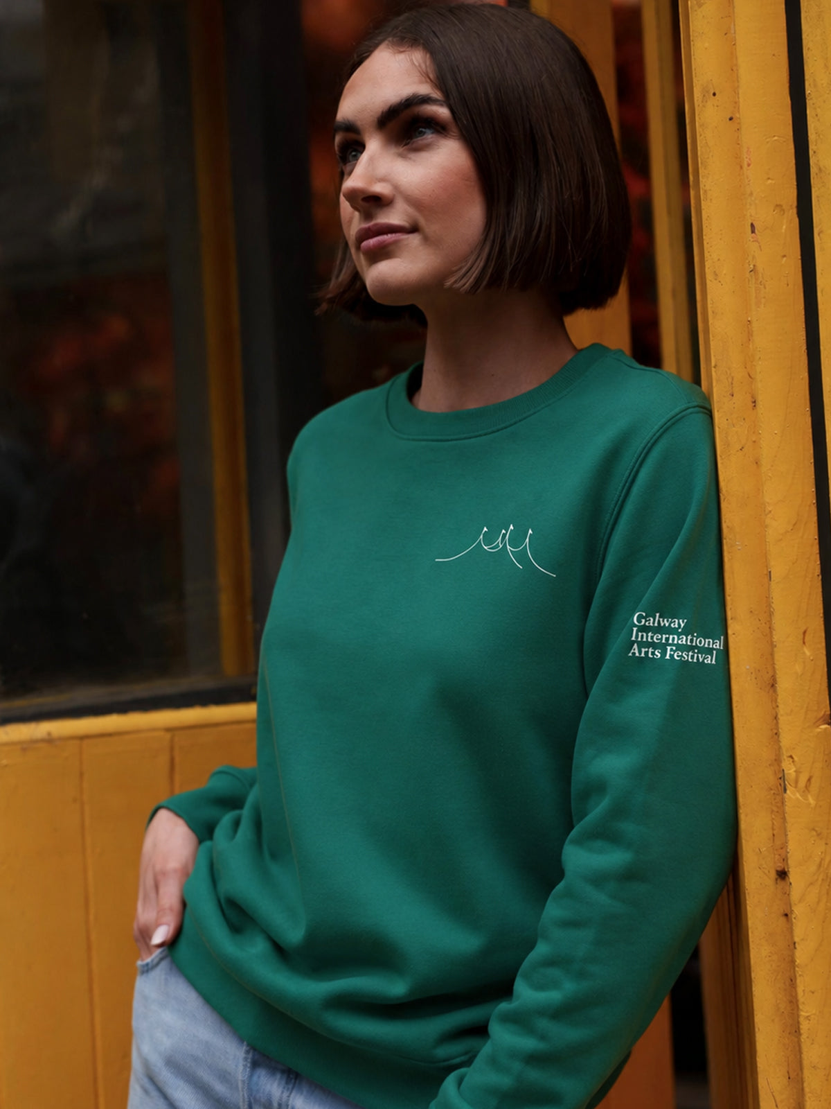 2026 Organic Green Big Top Sweater (Unisex)