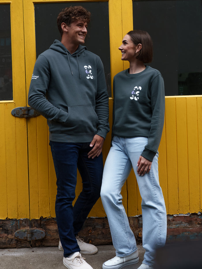 2026 Organic Iron Grey Multi G Sweater (Unisex)