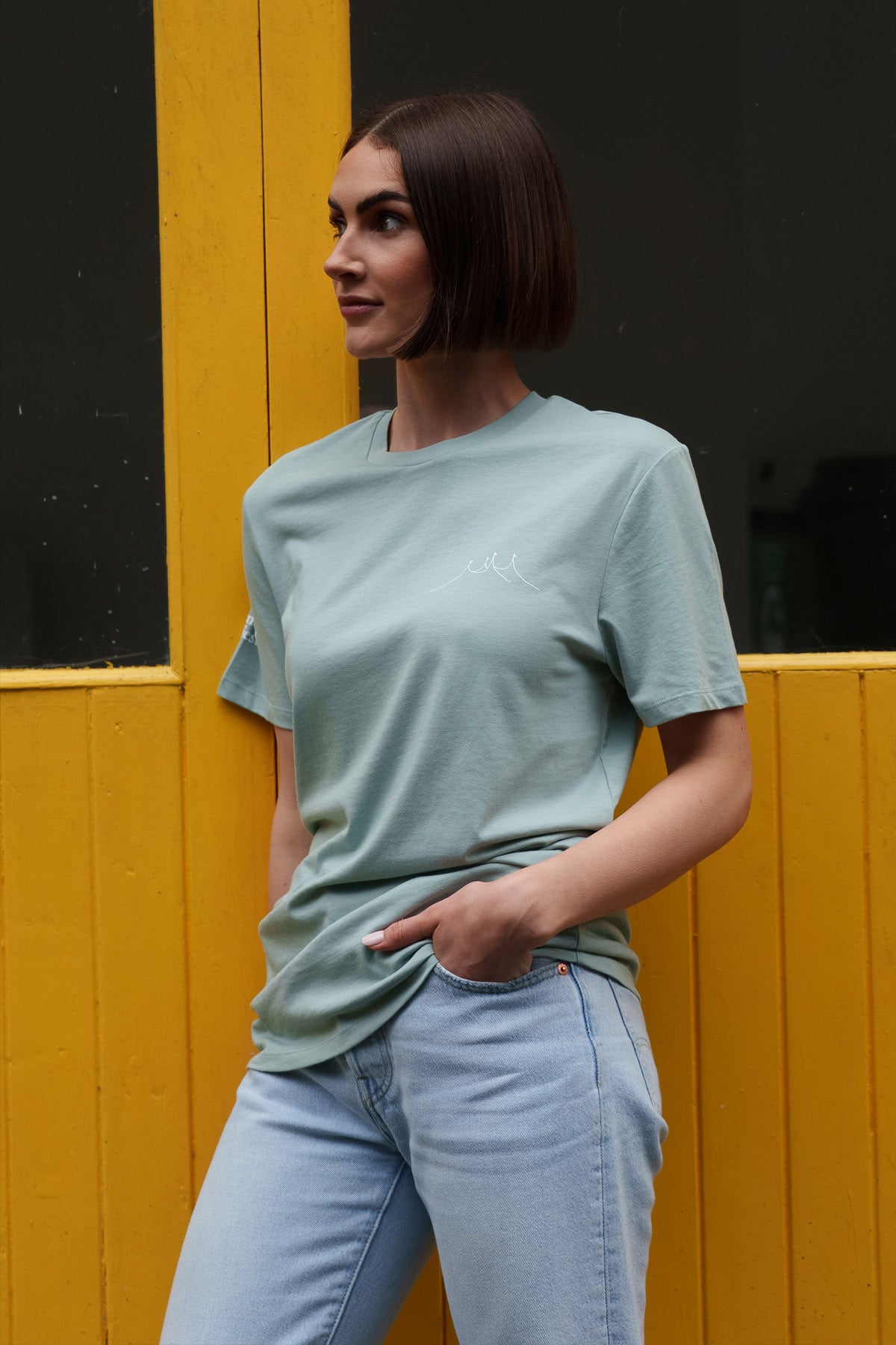 2025 Organic Jade Green Big Top Tee (Unisex)