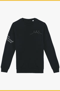 2024 Long Sleeve Black Organic Tee (Unisex)