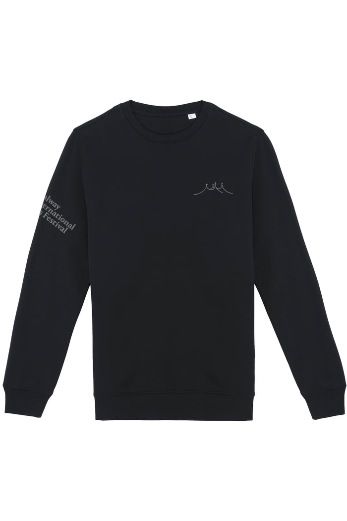 2025 Long Sleeve Black Organic Tee (Unisex)