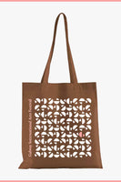 2024 Organic Premium Cotton Maxi Tote Bag Terracotta