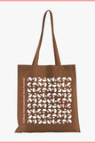 2024 Organic Premium Cotton Maxi Tote Bag Terracotta