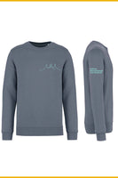 2024 Limited Edition Mineral Grey Organic Black Sweater (Unisex)