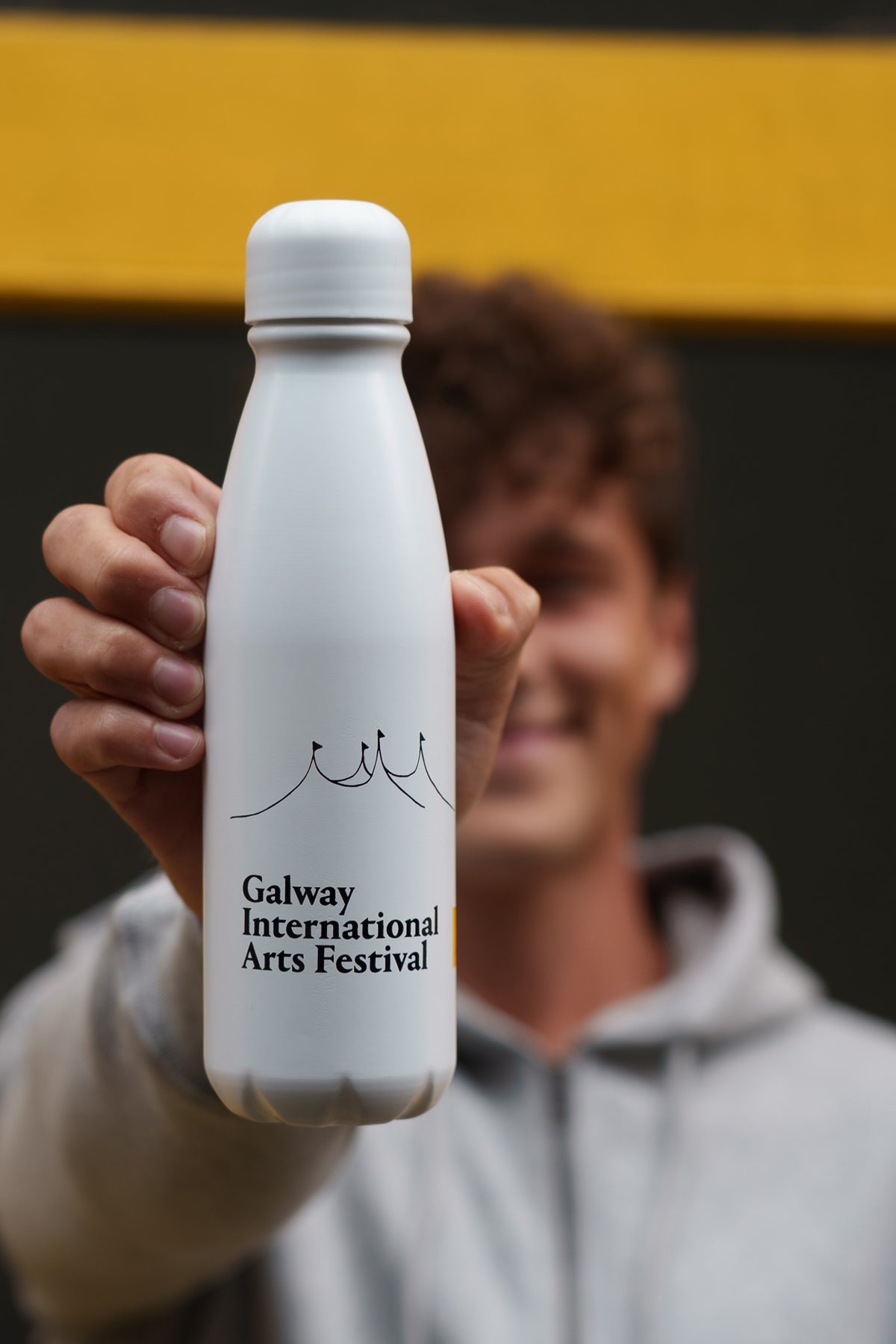 2025 GIAF Big Top White Water Bottle