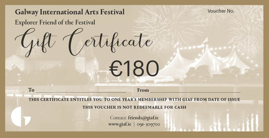 Explorer Friend Gift Certificate
