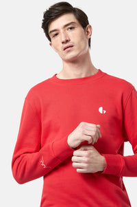 Big Top Red Crew neck Sweater 