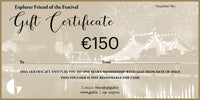 Explorer Friend Gift Certificate