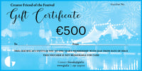 €500 Friends Gift Certificates