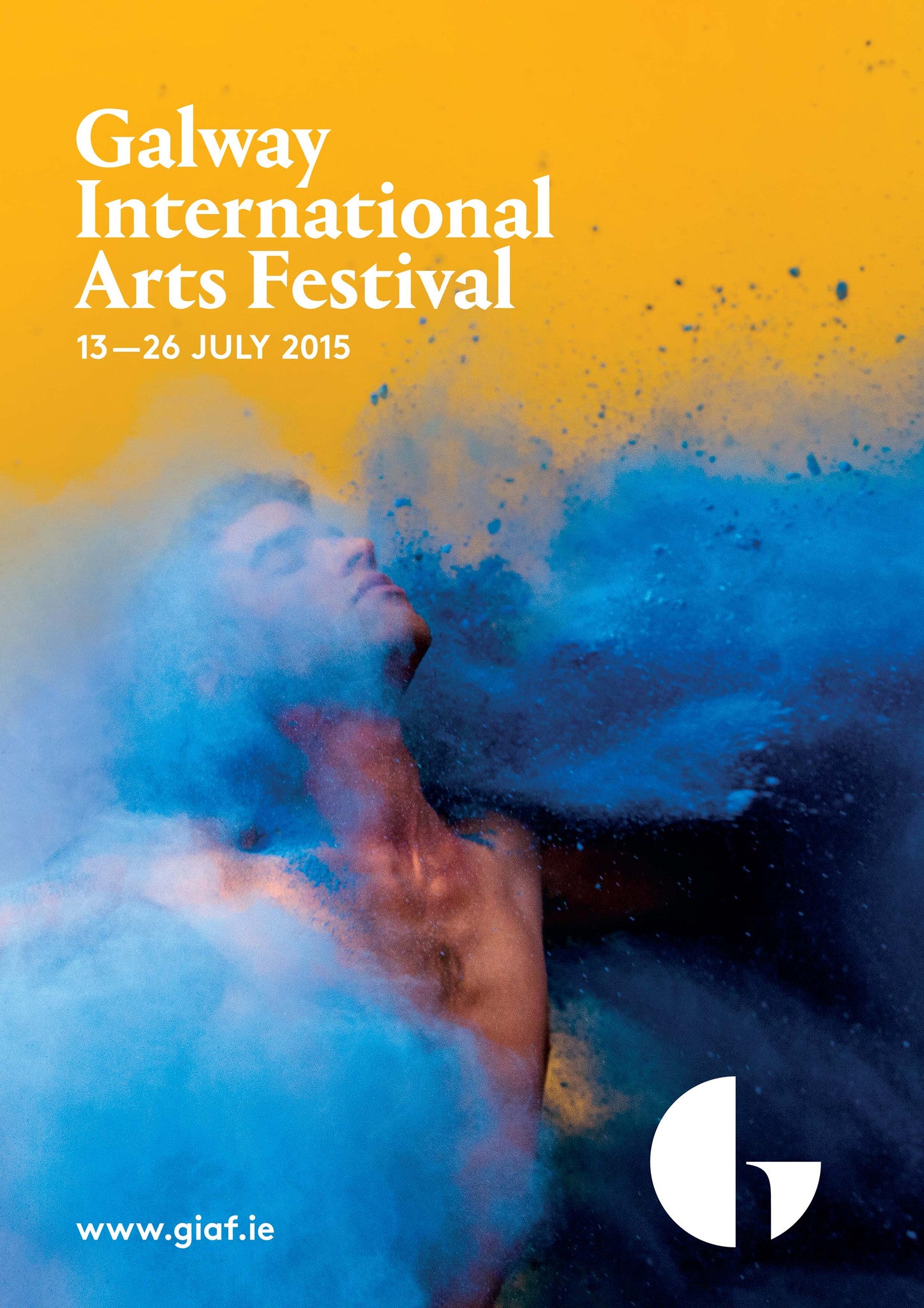 GIAF 2015 FESTIVAL POSTER (Blue)