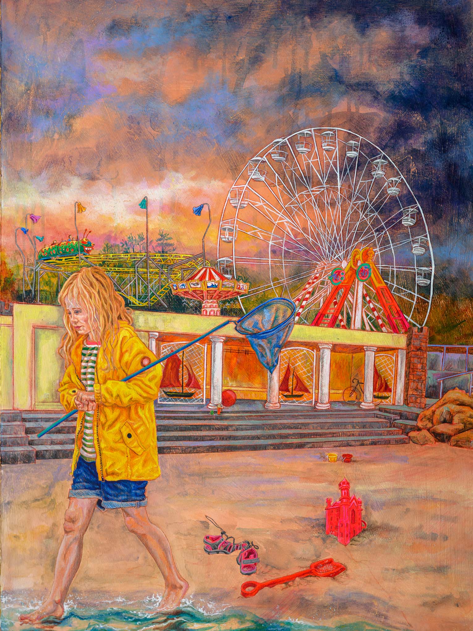 (Framed) "The Wayfarer" Jennifer Cunningham Limited Edition Souvenir Poster 2021 (Collection Only)