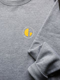2023 Circular Organic Grey Marl Sweater (Unisex)