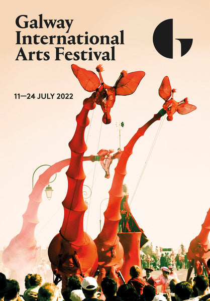 (Framed) 2022 Official Galway International Arts Festival Poster (*Collection Only)